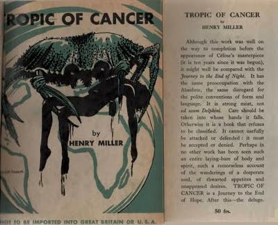 Tropic Of Cancer Henry Miller Pdf