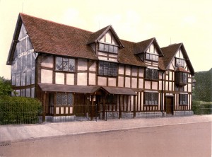 Shakespeare's birthplace in Stratford-upon-Avon